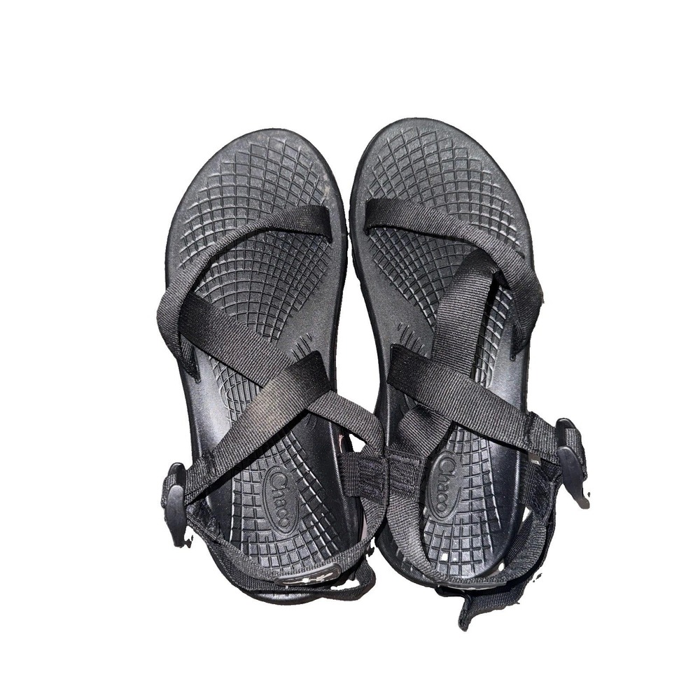 Chaco Z/Volv 2 Men's Sport Hiking Sandals Size M 12 Black Ecotread Soles NWOB